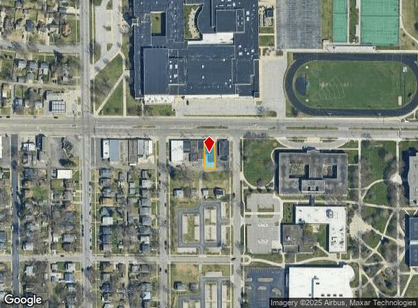  1616 Mishawaka Ave, South Bend, IN Parcel Map