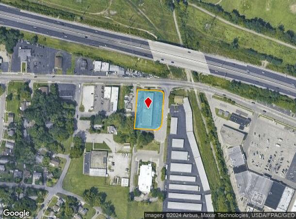  1403-1431 Business Center Ct, Dayton, OH Parcel Map