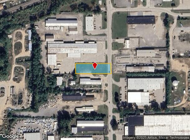  803 S Division St, Bristol, IN Parcel Map