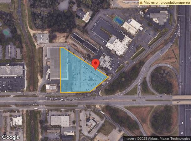  3654 Airport Blvd, Mobile, AL Parcel Map