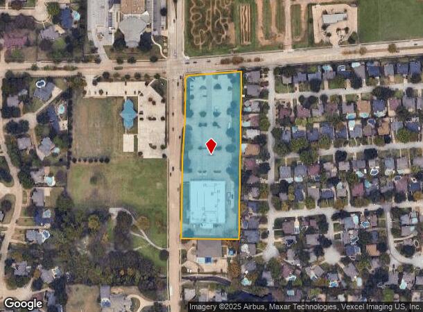  4201 Pool Rd, Grapevine, TX Parcel Map