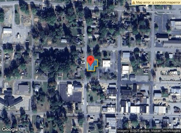  206 N Rose St, Sheridan, AR Parcel Map