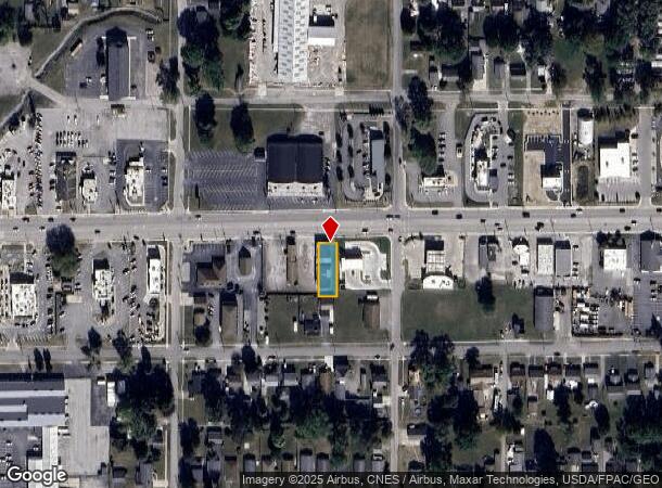 615 Trenton Ave, Findlay, OH Parcel Map