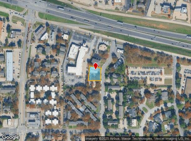  1720 Westminster St, Denton, TX Parcel Map