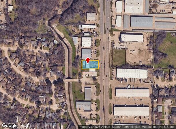  227 S Belt Line Rd, Irving, TX Parcel Map