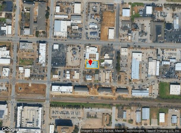 207 N Elm St, Arlington, TX Parcel Map
