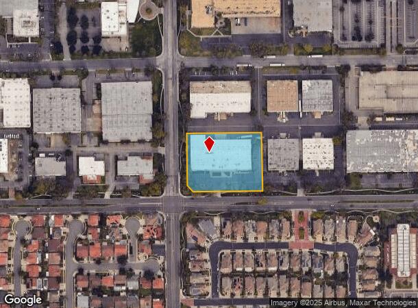 13013 166Th St, Cerritos, CA Parcel Map