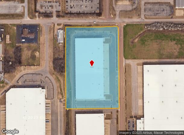  5899 Fedex Ln, Olive Branch, MS Parcel Map