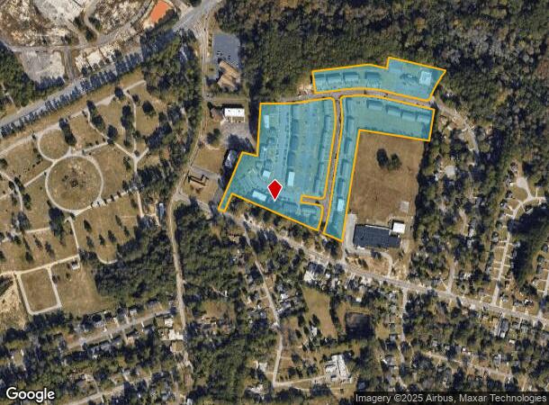  2205 Southgate Dr, Augusta, GA Parcel Map