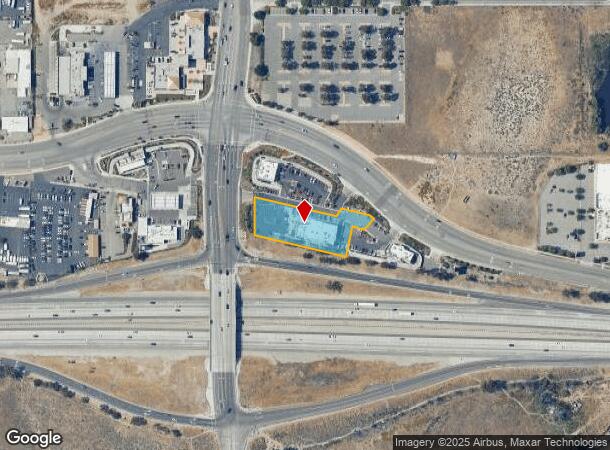  1550 W Valley Blvd, Colton, CA Parcel Map