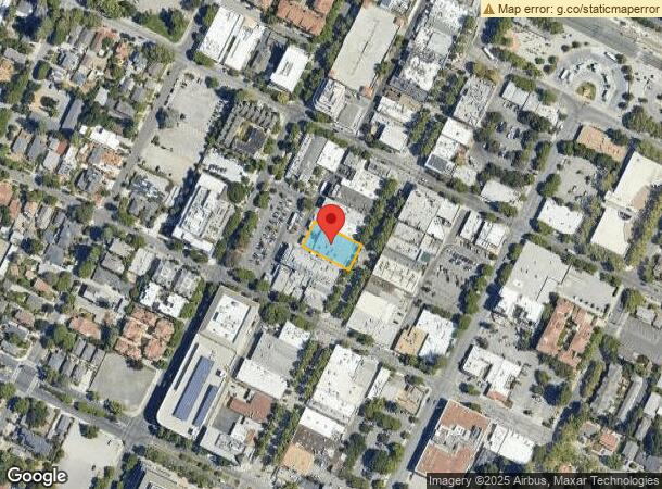  250 Castro St, Mountain View, CA Parcel Map