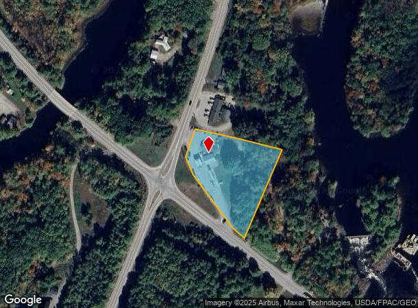 1667 Bennoch Rd, Old Town, ME Parcel Map