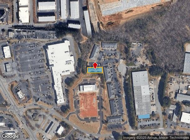 1855 Lockeway Dr, Alpharetta, GA Parcel Map