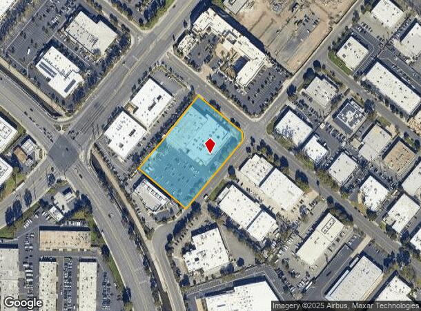 17475 Gillette Ave, Irvine, CA Parcel Map