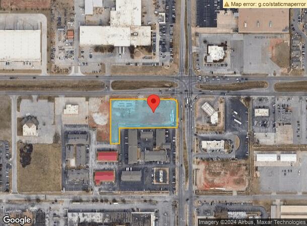  4500 W Reno Ave, Oklahoma City, OK Parcel Map