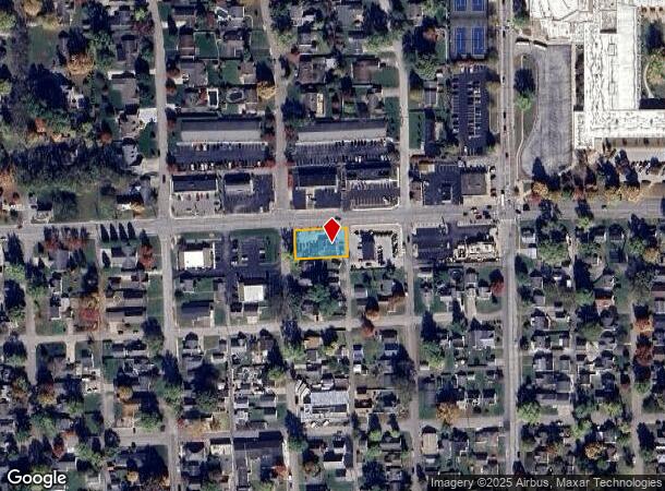  1005 25Th St, Columbus, IN Parcel Map