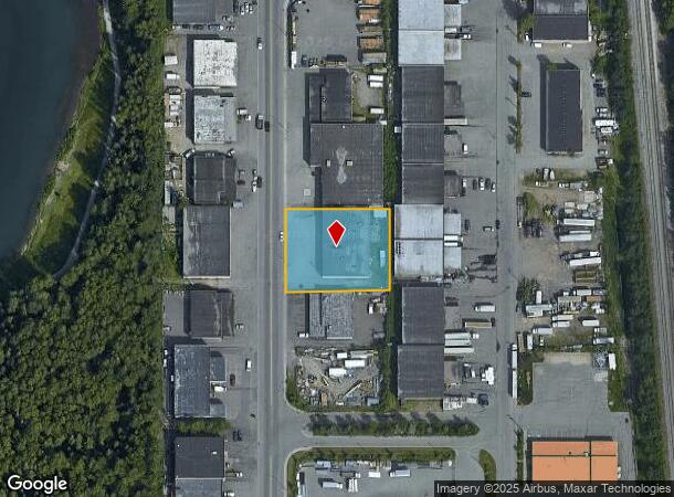  7821 King St, Anchorage, AK Parcel Map