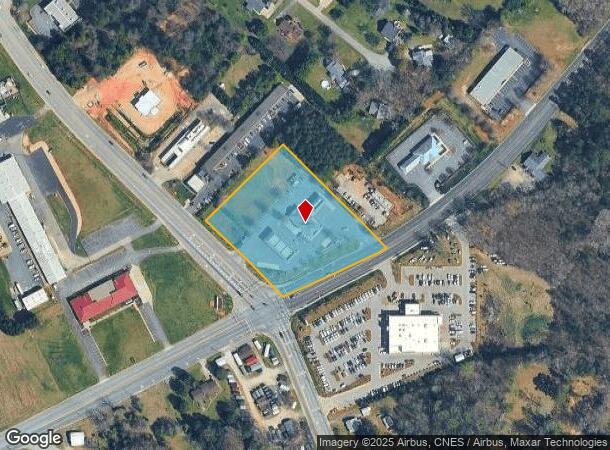 1660 Old York Rd, York, SC Parcel Map