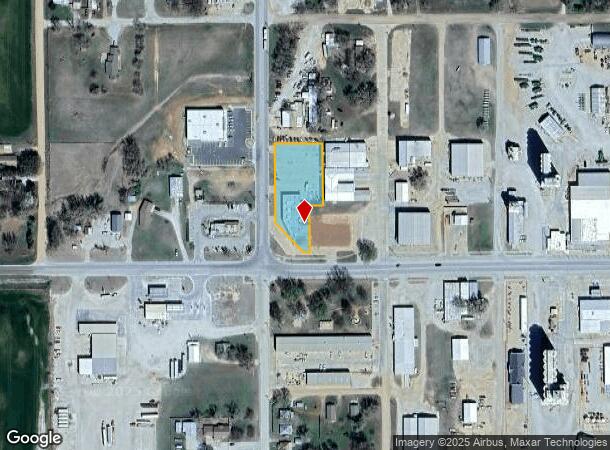  725 W Main St, Anthony, KS Parcel Map