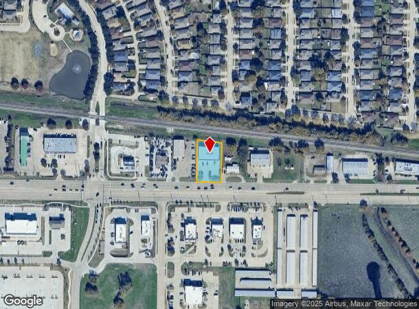  2811 W Fm 544, Wylie, TX Parcel Map