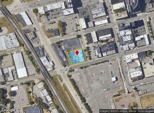  40 W Pike St, Pontiac, MI Parcel Map