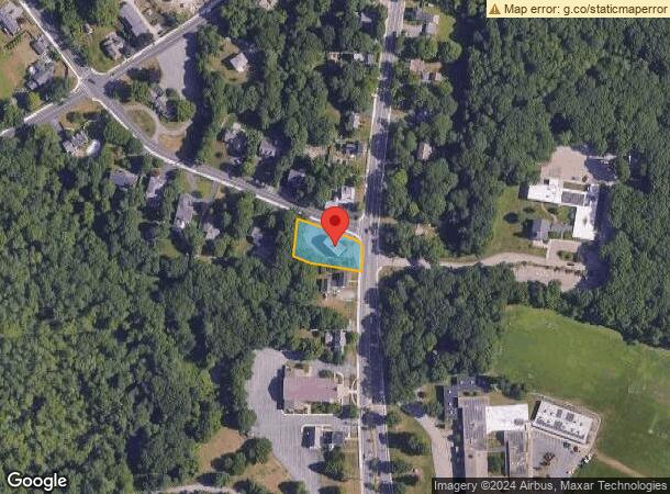  805 High St, Westwood, MA Parcel Map