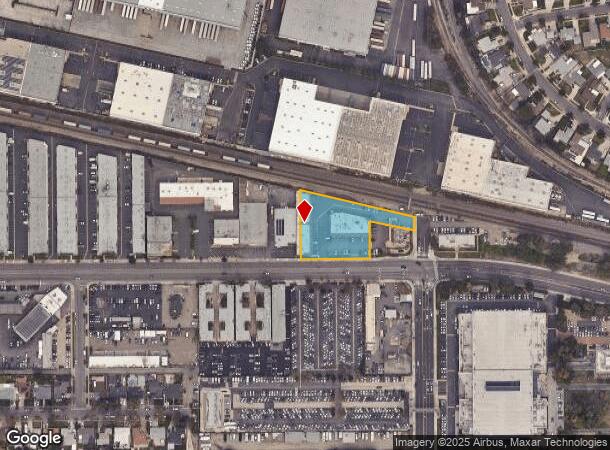  1821 W Commonwealth Ave, Fullerton, CA Parcel Map