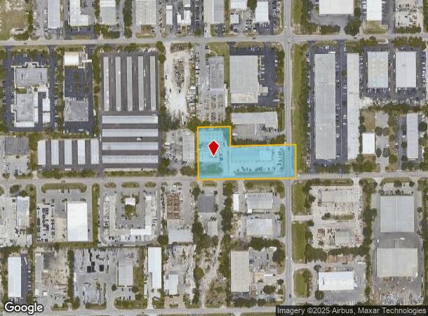 3963 Exchange Ave, Naples, FL Parcel Map