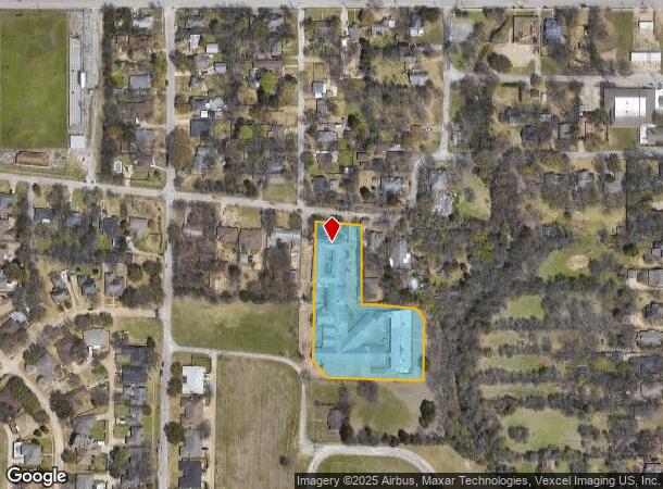 346 W Redbud Ln, Lancaster, TX Parcel Map