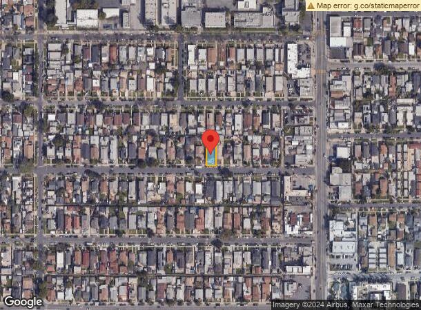  1049 W 61St St, Los Angeles, CA Parcel Map