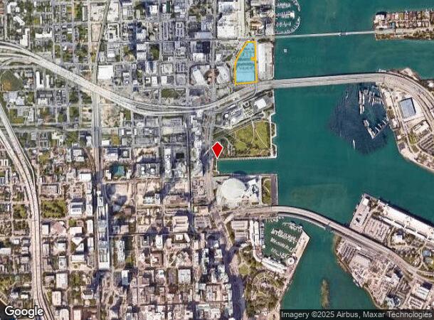  425 Ne 13Th St, Miami, FL Parcel Map