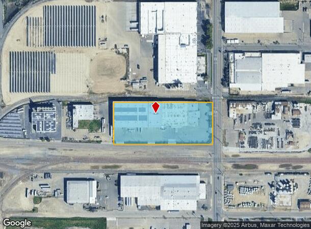  2788 S Maple Ave, Fresno, CA Parcel Map