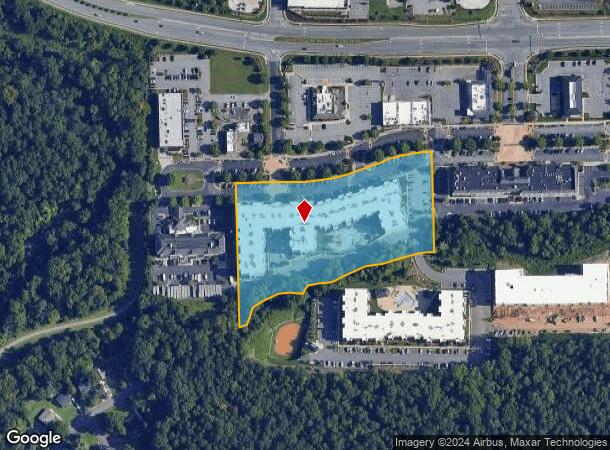  1315 Creekshire Way, Winston Salem, NC Parcel Map