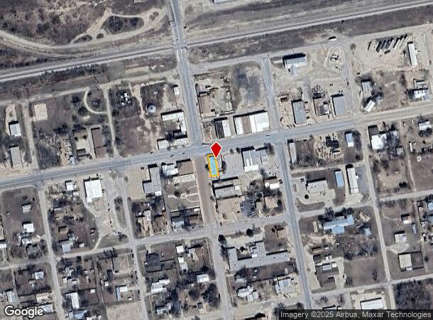 827 E Broadway St, Roscoe, TX Parcel Map