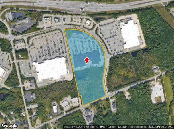  700 Gallery Blvd, Scarborough, ME Parcel Map