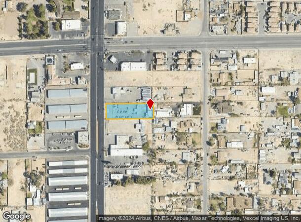  1546 N Nellis Blvd, Las Vegas, NV Parcel Map