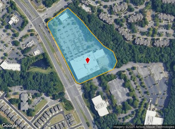  5945 State Bridge Rd, Duluth, GA Parcel Map