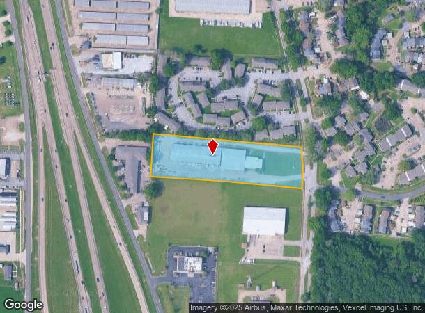  161 High Meadows Blvd, Lafayette, LA Parcel Map