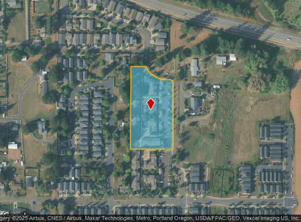 2718 Juniper St, Forest Grove, OR Parcel Map