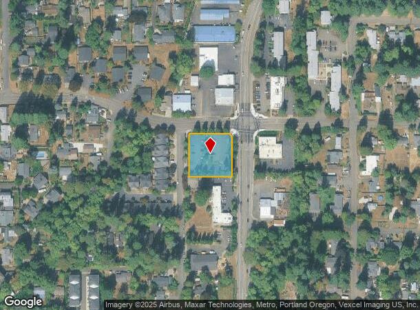 10215 Sw Hall Blvd, Portland, OR Parcel Map