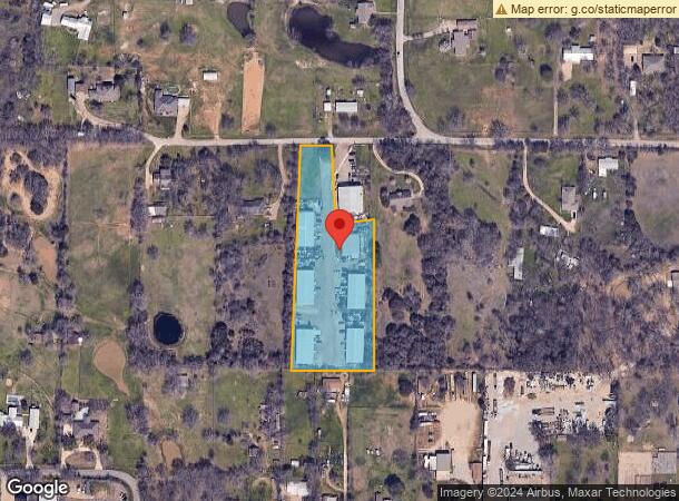  5164 Lemons Rd, Fort Worth, TX Parcel Map