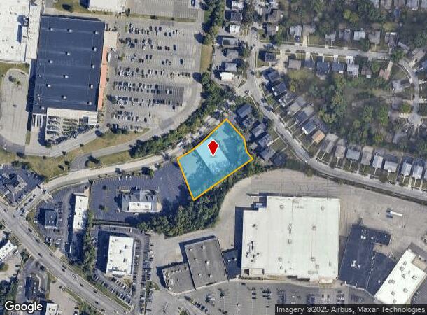 3330 Parkcrest Ln, Cincinnati, OH Parcel Map