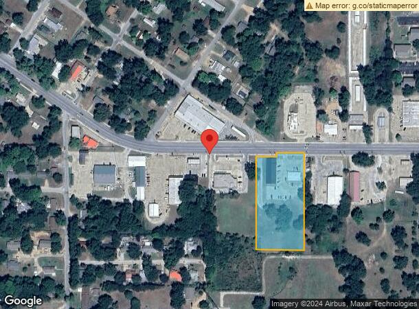  880 E Main St, Tishomingo, OK Parcel Map