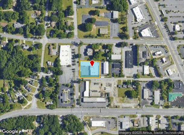  602 Idol St, High Point, NC Parcel Map