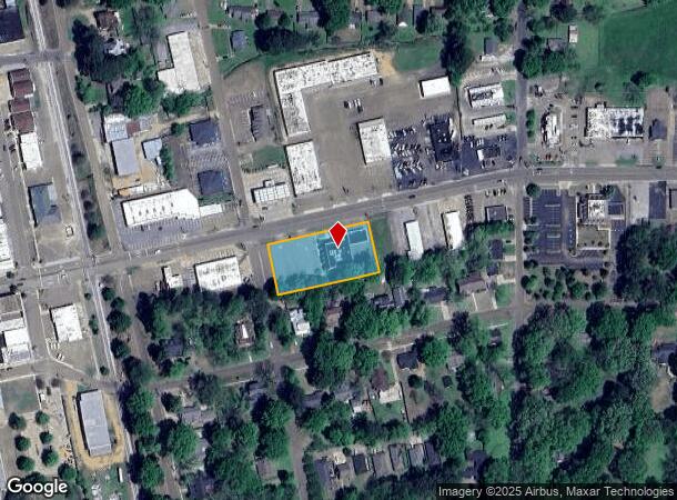  207 E Main St, Senatobia, MS Parcel Map