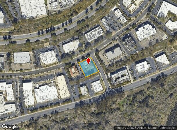  5677 Oberlin Dr, San Diego, CA Parcel Map