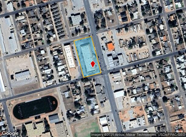 801 N Main St, Andrews, TX Parcel Map