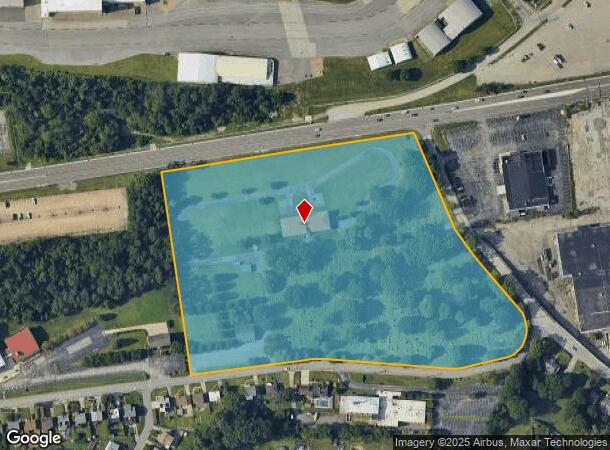 2615 Old Elizabeth Rd, West Mifflin, PA Parcel Map