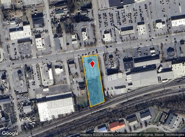 1612 W Main St, Salem, VA Parcel Map