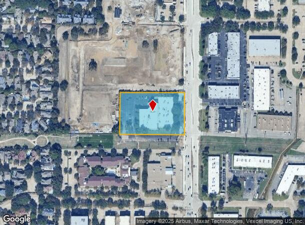  14665 Midway Rd, Addison, TX Parcel Map